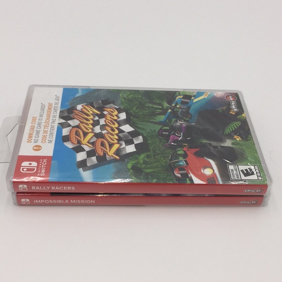 2 Nintendo Switch Rally Racers and Mission Impossible New Sealed - Picture 12 of 12